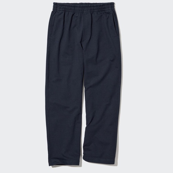 M Uniqlo Man Washed Jersey
Cotton Ankle Pants Navy NWT - Picture 2 of 10